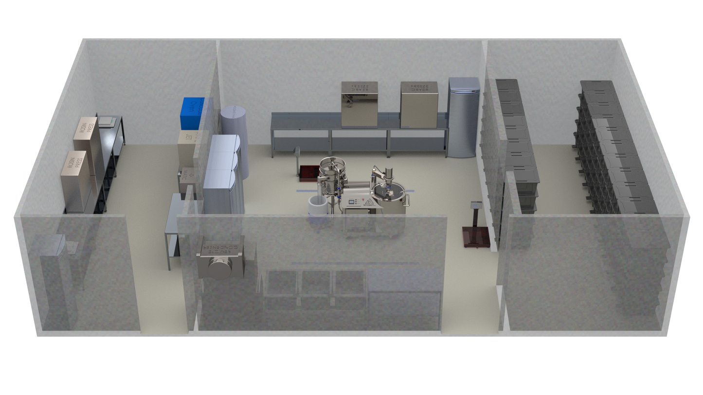 Solventless Lab Layout Design Package