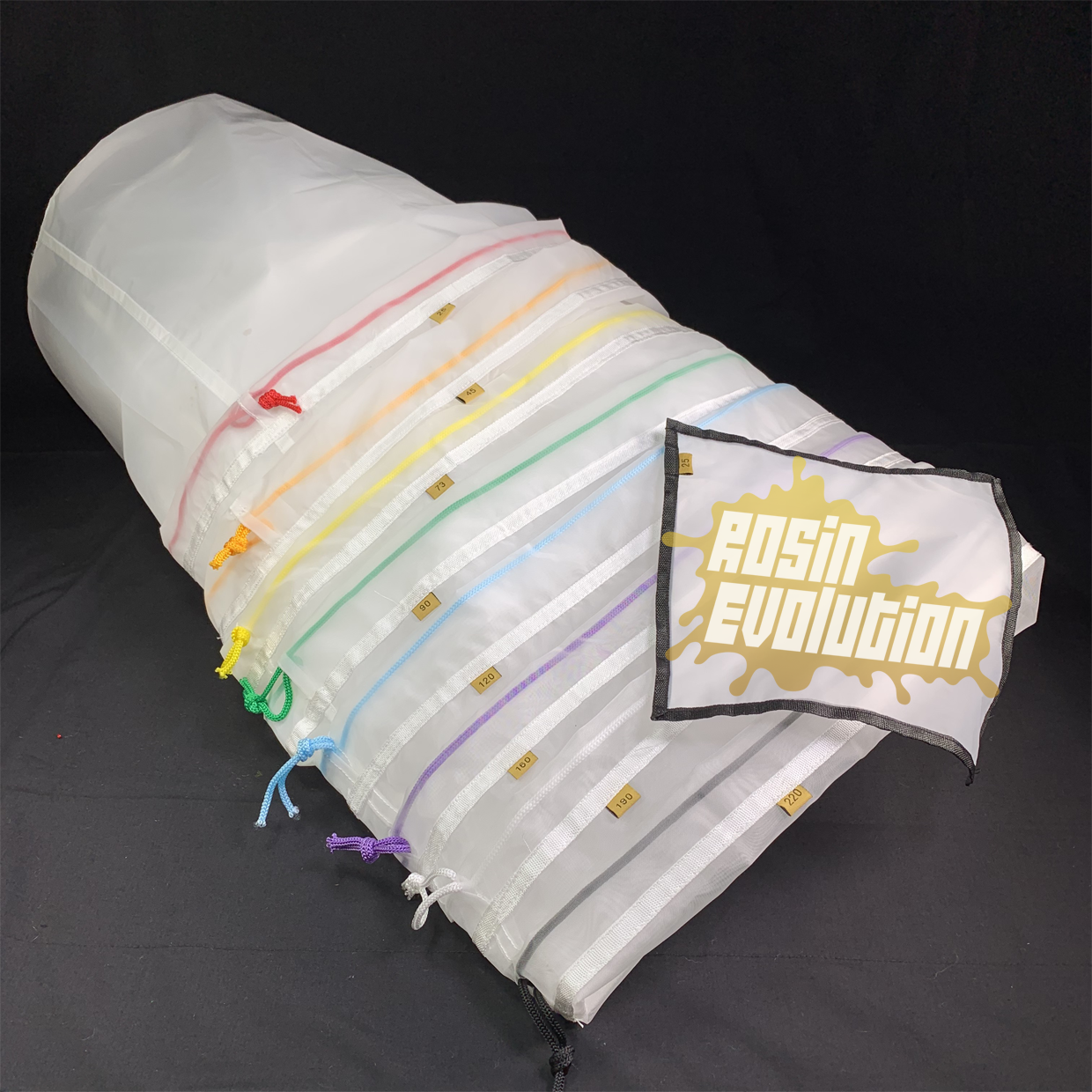 Rosin Evolution Bubblehash Collection Bags (Set of 8)