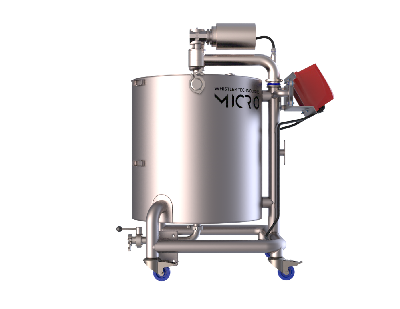 WT-MICRO Agitation Tank (Side view)