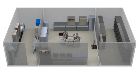 Solventless Lab Layout Design Package